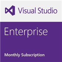 Microsoft Visual Studio Professional - Enterprise User (1-5) - 1 Monthly License
