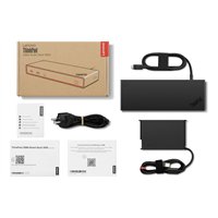 תחנת עגינה לנובו Lenovo ThinkPad USB4 Smart Dock 5500 with 135W Adapter - 40BC0135IS