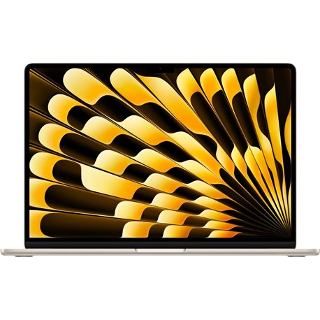 Apple Macbook Air - M4 chip - 10 - core CPU - 10 core GPU - 15 inch - 16GB - 256GB SSD - Starlight