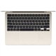 Apple Macbook Air - M4 chip - 10 - core CPU - 10 core GPU - 15 inch - 16GB - 256GB SSD - Starlight
