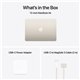 Apple Macbook Air - M4 chip - 10 - core CPU - 10 core GPU - 15 inch - 16GB - 256GB SSD - Starlight
