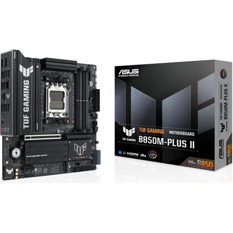 לוח אם Asus TUF GAMING B850M-PLUS II AMD B850 Socket AM5 micro ATX - 90MB1MT0-M0EAY0