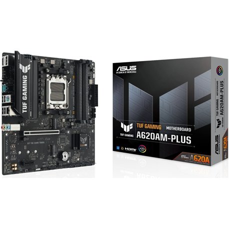 לוח אם Asus TUF GAMING A620AM-PLUS AMD A620A Socket AM5 micro ATX - 90MB1N30-M0EAY0