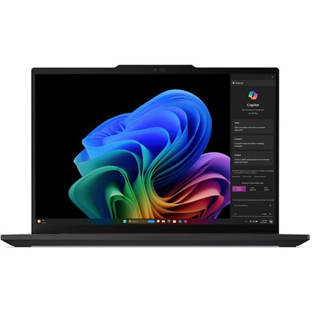 מחשב נייד Lenovo ThinkPad T14 - Core Ultra 7 - 16GB - 512GB SSD - 14 inch - Intel UHD - Win 11 Pro - 21QC004TIV