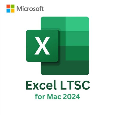Microsoft Excel LTSC for Mac 2024 - commercial - DG7GMGF0PN5G