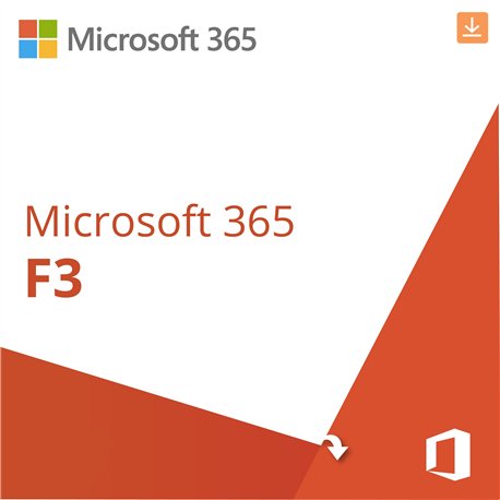 Microsoft Office 365 F3 - 1 Year Subscription - commercial - CFQ7TTC0LGZW:0001