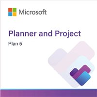 Microsoft Planner and Project Plan 5 - 1 Year Subscription - commercial - CFQ7TTC0HD9Z:0002