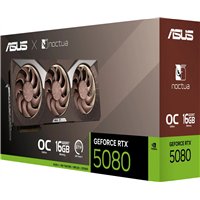 כרטיס מסך Asus GeForce RTX 5080 Noctua OC Edition - 16GB GDDR7 - 90YV0M32-M0NA00