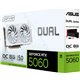 כרטיס מסך Asus Dual GeForce RTX 5060 White OC Edition - WHITE - 8GB GDDR7 - 90YV0N15-M0NA00