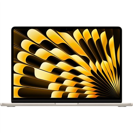 Apple MacBook Air - M3 chip - 8-core CPU - 8-core GPU - 13.6 inch - 16GB - 256GB SSD - Starlight - MC8J4HB/A