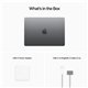 Apple MacBook Air - M3 chip - 8-core CPU - 8-core GPU - 13.6 inch - 16GB - 256GB SSD - Space Grey - MC8G4HB/A