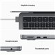 Apple MacBook Air - M3 chip - 8-core CPU - 8-core GPU - 13.6 inch - 16GB - 256GB SSD - Space Grey - MC8G4HB/A