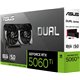 כרטיס מסך ASUS Dual GeForce RTX 5060 Ti - 8GB GDDR7 - HDMI - 3x DP - 90YV0MP3-M0NA00