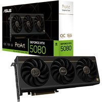 כרטיס מסך ASUS ProArt GeForce RTX 5080 OC Edition - 16GB GDDR7 - HDMI - 2x DP - USB-C - 90YV0N30-M0NA00
