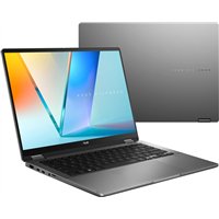 מחשב נייד Asus Vivobook S 14 Flip OLED - Core Ultra 7 - 16GB - 1TB SSD - Intel Iris - 14 inch - Touch - Win 11 - TP3407AA-SG012W