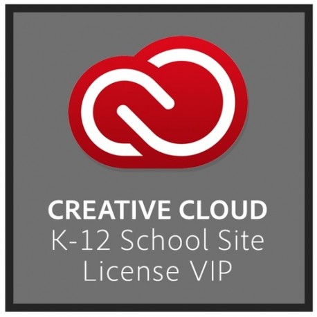 Adobe Creative Cloud K-12 Education Renewal 500 licenses 65277302BB01A12