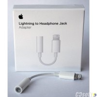 Apple Lightning to 3.5 mm Headphone Jack Adapter MMX62ZM/A