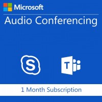 Microsoft Audio Conferencing Corporate 1 Month