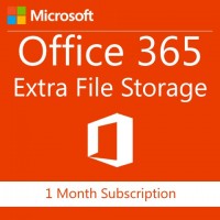 Microsoft Office 365 Extra File Storage Corporate 1 Month