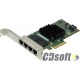 כרטיס רשת Intel Ethernet Server Adapter I350-T4 BOX
