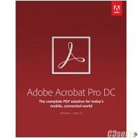 Adobe Acrobat Professional DC 1 Year License 65324059BA01A12