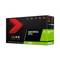 כרטיס מסך PNY GeForce GTX 1650 XLR8 Gaming Overclocked Single Fan VCG16504SFPPB