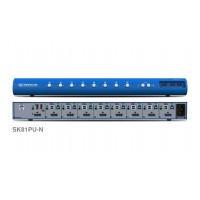 קופסת מיתוג High Sec Labs SK81HU-N 8-Port 4K HDMI Video KVM switch CPN12602