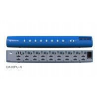 קופסת מיתוג High Sec Labs DK82PU-N 8-Port DP to HDMI Video Dual Head KVM switch CPN12605