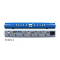 קופסת מיתוג High Sec Labs SX42HU-N 4P to 2P HDMI Video KVM Mini-Matrix switch CPN11437
