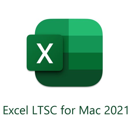 Microsoft Excel For Mac 2021 Open License - DG7GMGF0D7CZ0002
