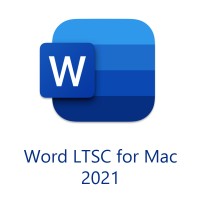 תוכנת וורד למחשבי מק Microsoft Word For Mac 2021 Academic - EDU-DG7GMGF0D7DC0002