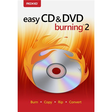 Roxio Easy CD & DVD Burning 2 Full License - Electronic download