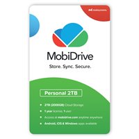 MobiDrive Personal 2000GB Storage - 1 Year license