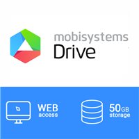 MobiDrive Personal 50GB Storage - 1 Year license